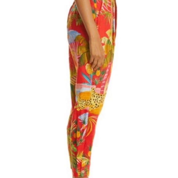 Farm Rip Linen Jumpsuit - Read Description (small damage) - Picture 4 of 6